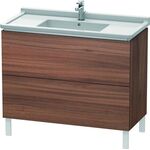 Duravit Waschtischunterbau L-CUBE 469x1020x712mm nussbaum natur