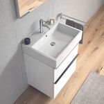 Duravit Waschtisch VERO AIR m ÜL HLB 600x470mm 1 Hahnloch weiß