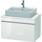Duravit Konsolenunterschrank DURASTYLE 512x800x478mm basalt matt/weiß matt