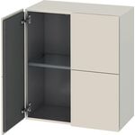 Duravit Halbhochschrank L-CUBE 700x363x800mm taupe