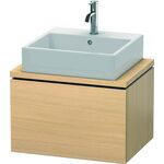 Duravit Konsolenunterschrank L-CUBE 400x620x477mm mediterrane eiche
