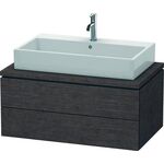 Duravit Konsolenunterschrank L-CUBE 400x920x547mm eiche dunkel gebürstet