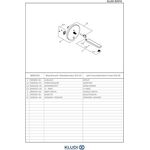 Kludi Waschtischarmatur ZENTA E DN 15 el. 6 V Lithium Bat Ausl. 190mm ch
