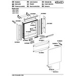 Keuco Spiegelschrank ROYAL LUMOS DALI Ans re 650x735x165mm
