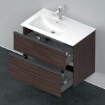 Duravit Waschtischunterbau D-NEO 625x810x462mm 1 Ausz. 1 Schubk Kast. dkl