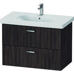 Duravit Waschtischunterbau XBASE 2 Schubk 560x800x458mm kastanie dunkel