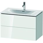 Duravit Waschtischunterbau L-CUBE 550x820x481mm weiß hochglanz