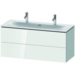 Duravit Waschtischunterbau L-CUBE 550x1220x481mm weiß hochglanz