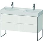 Duravit Waschtischunterbau XSQUARE 731x1184x460mm, 4 Auszüge weiß matt
