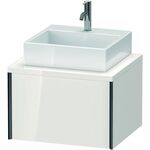 Duravit Konsolenunterschrank XVIU 400x600x548mm Prof. sw ma weiß hochglanz