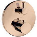 Thermostat AXOR UNO2 UP m Ab u Umstellven polished red gold