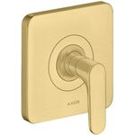 Abstellventil AXOR CITTERIO M DN 15/DN 20 UP m HGri brushed gold optic
