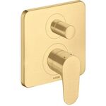 Einhebel-Wannenmischer AXOR CITTERIO M UP m integ Sich-kom brushed gold optic