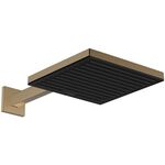 HG Brausearm E 390mm brushed bronze