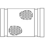 OV Siebeinsatz DN 80, Maschenweite 1,5mm