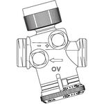 OV Regulierventil Cocon QTZ o Messven. 2 x AG DN 10 90-450 l/h