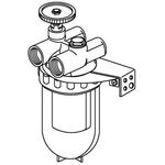 OV Heizölfilter-Zweistrang Oilpur DN 10 3/8 IG Niro-ES-Sieb 100-150 my