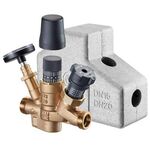 OV Regelventil Aquastrom T plus thermostatisch PN 16 DN 15 G 3/4ZollxG 3/4Zoll