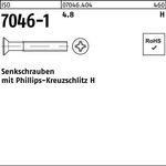 Senkschraube ISO 7046-1 PH M3x 20-H 4.8 2000 Stück - VPE: 2000