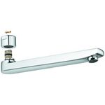 Grohe Gussauslauf für WT-Batterie Euroeco Spezial, chrom
