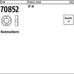Nutmutter DIN 70852 M28x 1,5 17 H 1 Stück