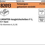 Ausgleichscheibe R 82013 GTW 40 P2 M20/20,0 Temperguss galv.verz. 1St. LINDAPTER
