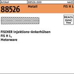 Injektionsankerhülsen R 88526 FIS H 22x1000 L Metall 1 Stück FISCHER