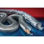 Gebläseschl.TIMBERDUC® PUR 531 AS ID 89-90mm AD 98mm 4mm L.5m Rl.NORRES - VPE: 5