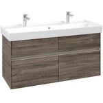 V&B Waschtischunterschrank COLLARO 1154x546x444mm m LED Bel Stone Oak