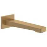 V&B Wannenauslauf ARCHITECTURA SQUARE 75x55x224mm, eckig brushed gold
