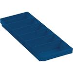 Regalkasten L500xB240xH65mm blau PP KAPPES