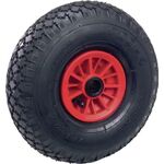 Luftrad 70100 D.260mm Trgf.200kg Ersatzrad Block 2 PR Gleitlager FETRA