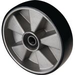 Lenkrad Polyurethan Naben-L.43mm Rad-B.50mm D.200mm Guss-Felge