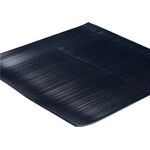 Gummifeinriefenmatte B.1m L.10m D.3mm schwarz NR/SBR m.Gewebeeinlage Rl. - VPE: 10