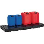 Auffangwanne 36l L1295xB495xH95mm PE m.PE-Rost u.Leckanzeiger CEMO