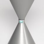 Standascher D400xH730mm silber Stahlbl.VAR