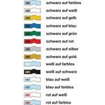 P-touch Schriftbandkassette TZE232 12mmx8m laminiert rt auf ws