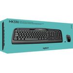 Logitech Tastatur-Maus-Set MK330 920-008533 schwarz