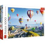Puzzle 1000 Teile Ballons über Cappadoci