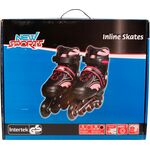 NSP Inliner Pink, ABEC 7, Gr. 35-38