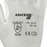 Schnittschutzhandschuhe Gr.8 weiß EN 388 PSA II 10 PA - VPE: 10