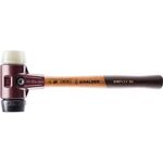 Schonhammer SIMPLEX L.330mm Kopf-D.40mm mittelh./hart HO Gum.schwarz/Nylon weiß