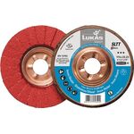 Fächerscheibe SLTT Ceramic D.125mm K.60 fl.INOX/Stahl CO LUKAS - VPE: 10