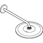 Grohe Kopfbrauseset RAINSHOWER MONO 310 422mm chr