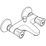 Grohe Wannenbatterie COSTA 1/2Zoll chr
