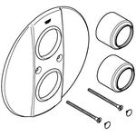 Grohe Rosette für FMS, Grohtherm 2000, chrom