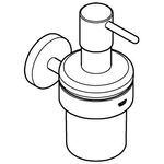 Grohe Seifenspender ESSENTIALS m Halter Füllmenge 160ml chr