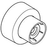 Grohe S-Anschluss 1/2"x3/4" verst 7,5mm ha graph gebü