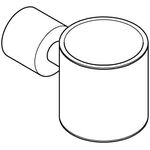 Grohe Halter ATRIO f Glas (40882) od SeifSpend (40886) chr