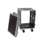 ROADINGER Rack Profi KM 14HE 55cm mit Rollen